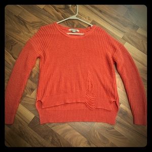 Forever 21 distressed sweater